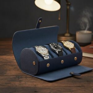 Heritage Blue Travel Watch Case
