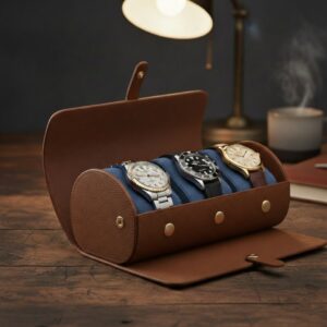 Heritage Brown Travel Watch Case