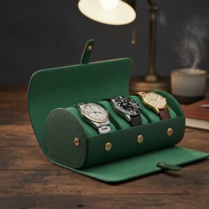 Heritage Green Travel Watch Case