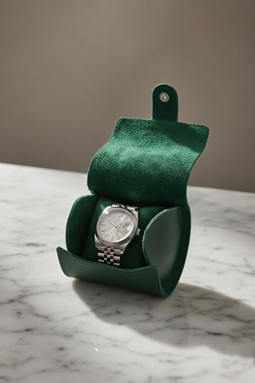 Emerald Sentinel Green Watch Case - Image 4