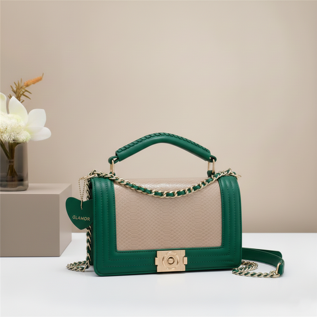 Handbag Green Bag