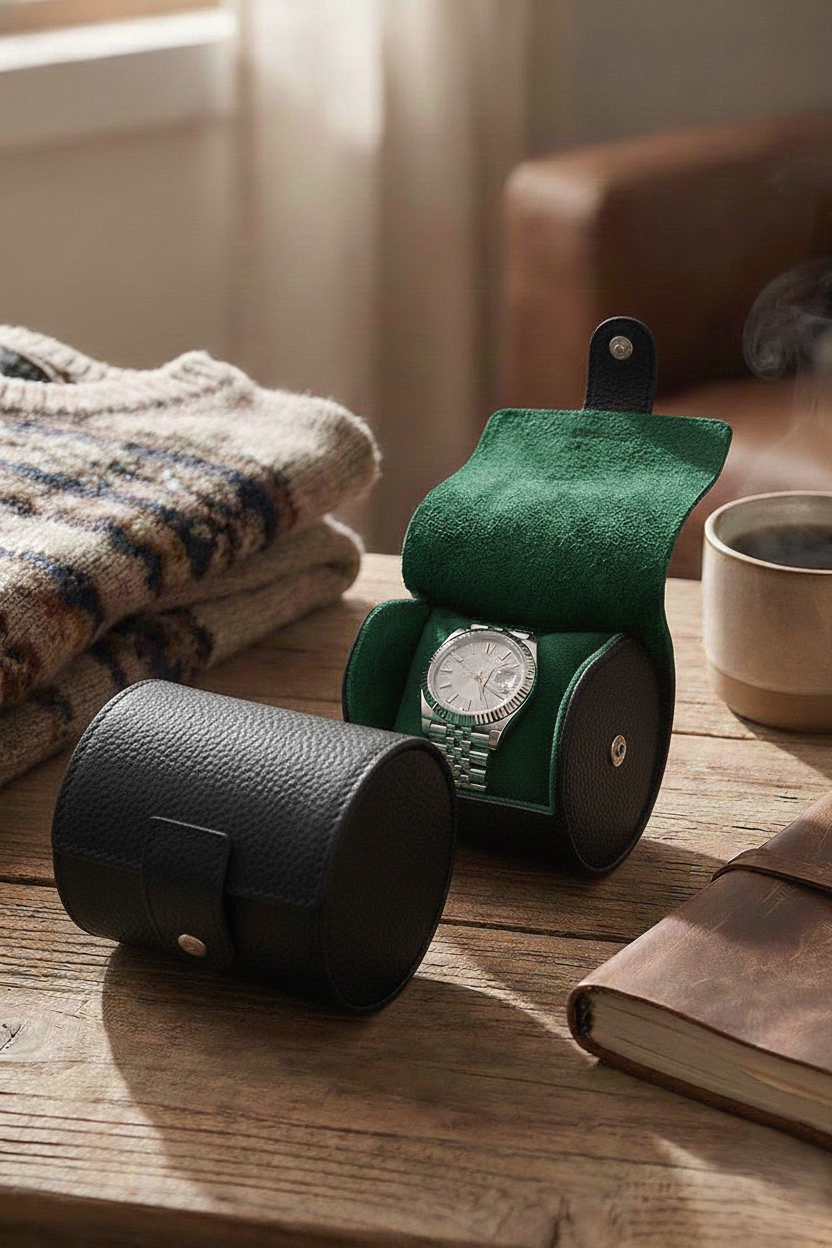 Emerald Sentinel Black Watch Case