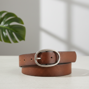 Oval Heritage Brown Belt