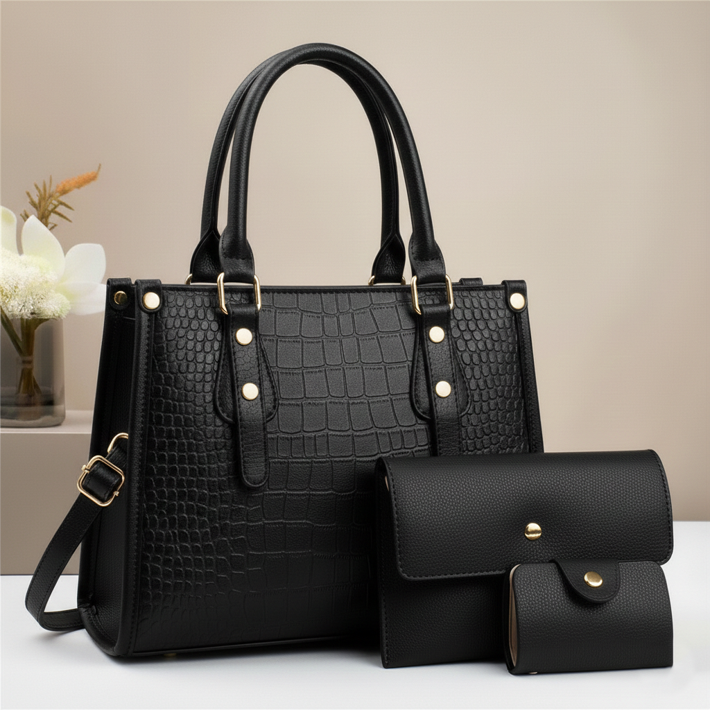 Premium leather handbag for women
