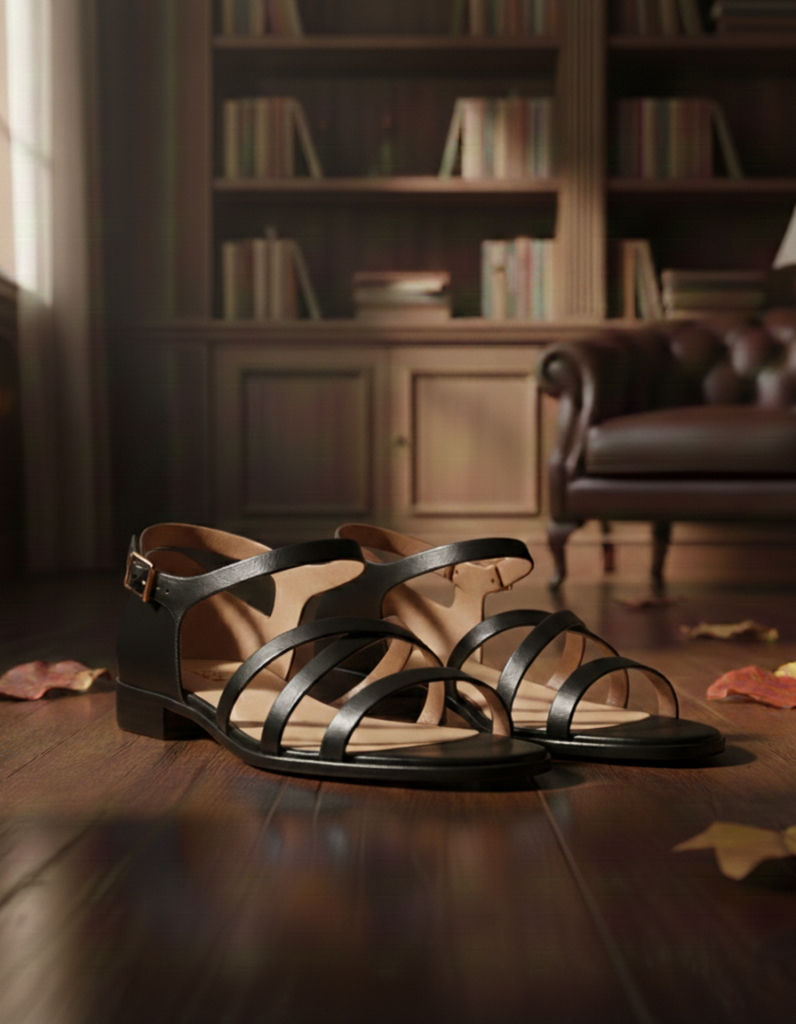 premium leather sandals for women